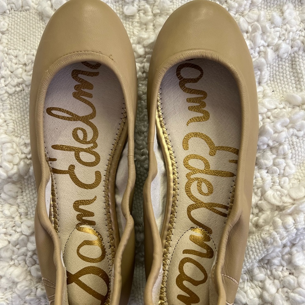 Sam Edelman leather ballerina flats
